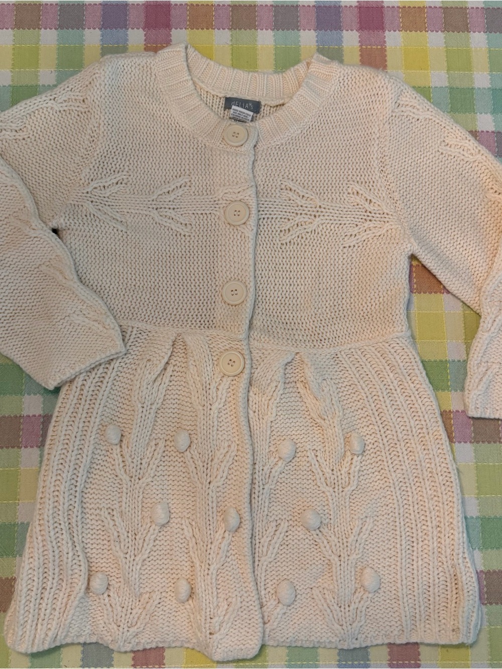 Delia’s Sweater Tunic Top Y2K sz M